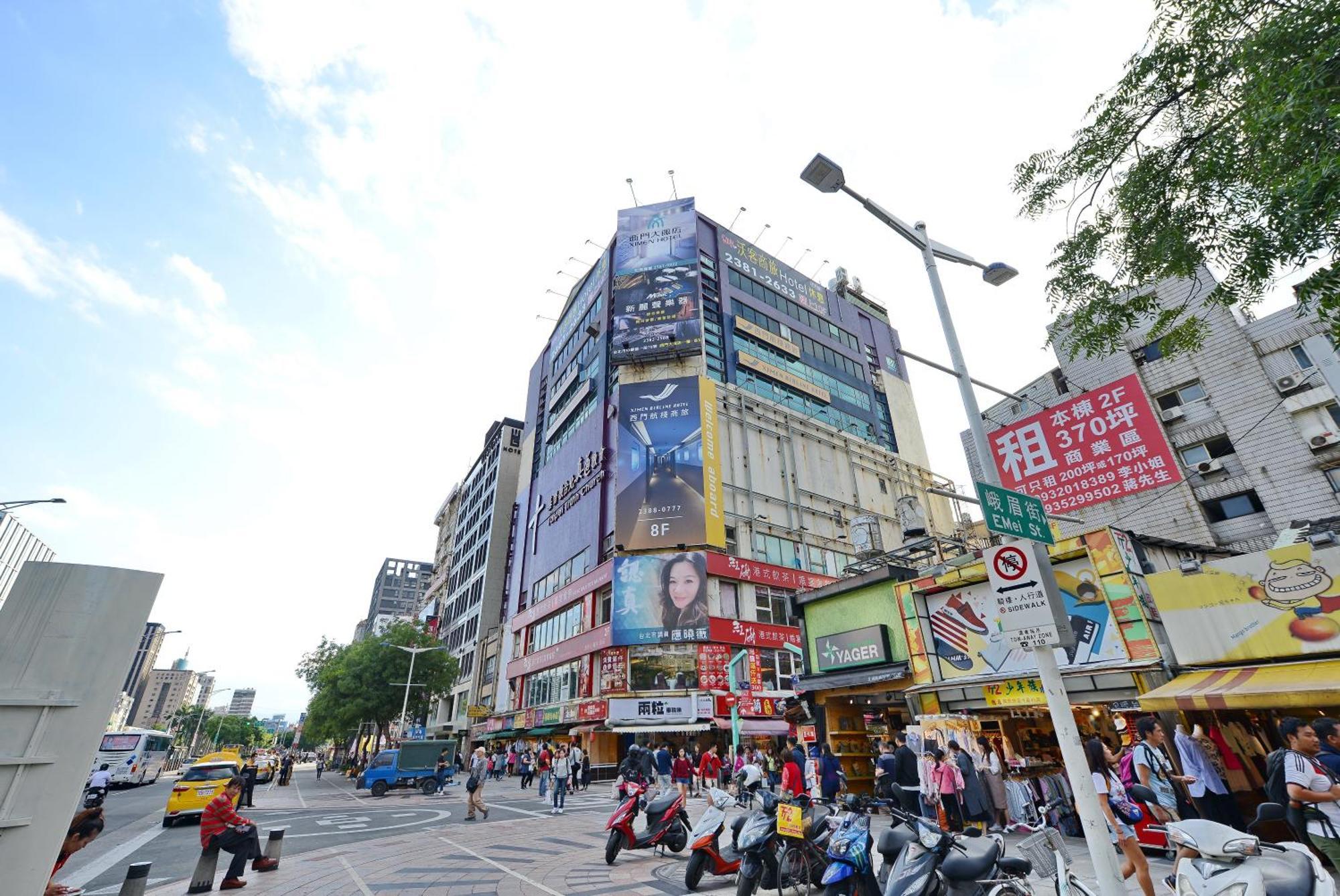 Ximen Airline Hotel Taipei Exterior photo